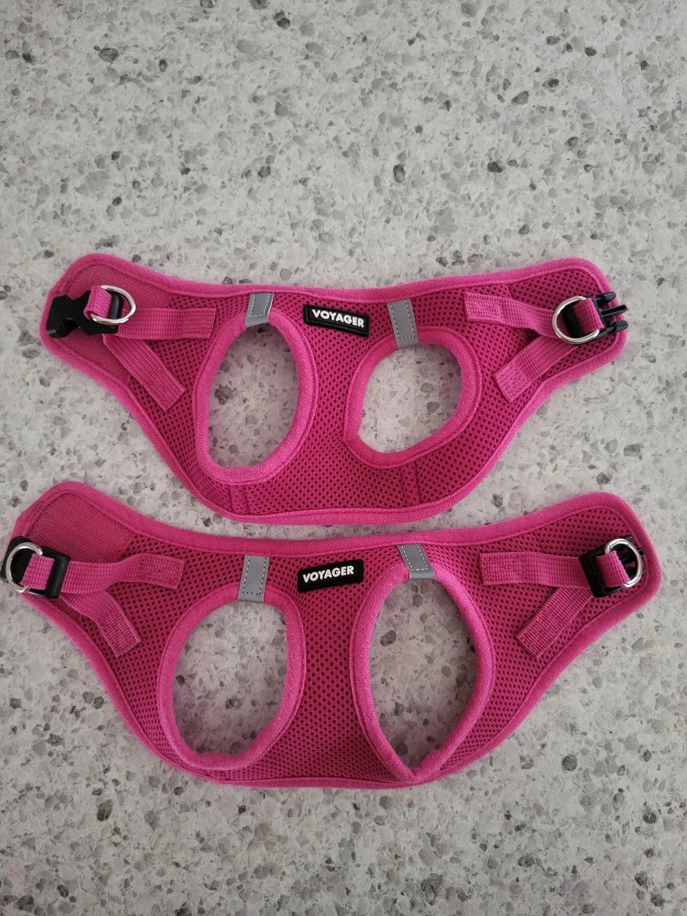 2 Pink Pet Harness Vests By Voyager XXXS & XXS